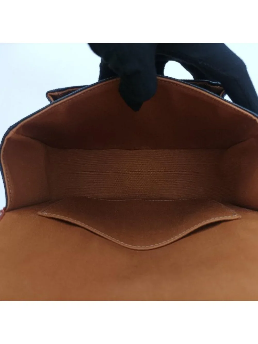 Celine Luco Triomphe Brown Shoulder Bag